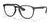 Ray-Ban ERIKA RX7046 Eyeglasses | Size 51 / Rubber Black №5364