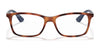 Ray-Ban RX7047 Eyeglasses / Polished Red Havana №5847 / Size 54