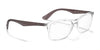 Ray-Ban RX7047 Eyeglasses / Polished Red Havana №5847 / Size 54