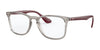 Ray-Ban RX7074 Eyeglasses / Transparent Grey №8083 / Size 52