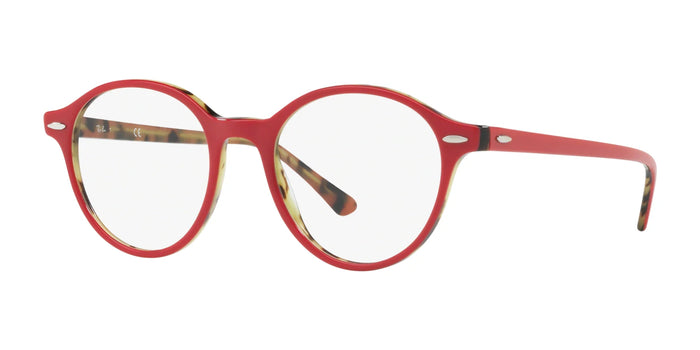 Ray-Ban DEAN RX7118 Eyeglasses | Size 48 / Bordeaux №5714 / Clear