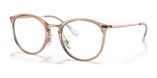 Ray-Ban RX7140 Eyeglasses / Light Brown №8124 / Size 49