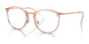 Ray-Ban RX7140 Eyeglasses / Transparent Pink №8335 / Size 49