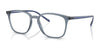Ray-Ban RX7185 Eyeglasses / Transparent Dark Blue №8235 / Size 50