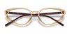 Ray-Ban RX7188 Eyeglasses | Size 54 / Transparent Light Brown №5940