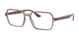 Ray-Ban RX7198 Eyeglasses Transparent Grey