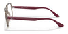 Ray-Ban RX7198 Eyeglasses | Size 53 / Transparent Grey №8083