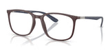 Ray-Ban RX7199 Eyeglasses Matte Dark Violet