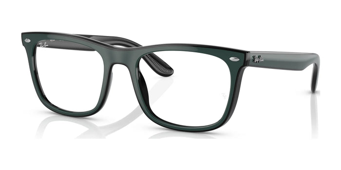 Ray-Ban RX7209 Eyeglasses | Size 55 / Green Black №8214