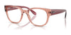 Ray-Ban RX7210 Eyeglasses / Transparent Dark Pink №8314 / Size 50