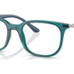 Transparent Turquoise №8206