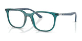 Ray-Ban RX7211 Eyeglasses Transparent Turquoise