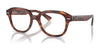 Ray-Ban ERIK RX7215F Eyeglasses | Size 51 / Striped Havana №2144 / Clear