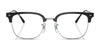 Ray-Ban NEW CLUBMASTER RX7216 Eyeglasses / Beige On Gold №8471 / Size 51