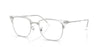 Ray-Ban NEW CLUBMASTER RX7216 Eyeglasses / Transparent On Silver №2001 / Size 51