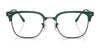 Ray-Ban NEW CLUBMASTER RX7216 Eyeglasses / Beige On Gold №8471 / Size 51