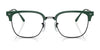 Ray-Ban NEW CLUBMASTER RX7216 Eyeglasses / Beige On Gold №8471 / Size 51