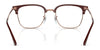 Ray-Ban NEW CLUBMASTER RX7216 Eyeglasses / Beige On Gold №8471 / Size 51