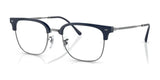 Ray-Ban NEW CLUBMASTER RX7216 Eyeglasses Blue On Gunmetal