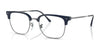 Ray-Ban NEW CLUBMASTER RX7216 Eyeglasses / Blue On Gunmetal №8210 / Size 51