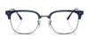 Ray-Ban NEW CLUBMASTER RX7216 Eyeglasses / Beige On Gold №8471 / Size 51