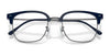 Ray-Ban NEW CLUBMASTER RX7216 Eyeglasses / Beige On Gold №8471 / Size 51