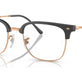 Dark Grey On Rose Gold №8322