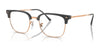 Ray-Ban NEW CLUBMASTER RX7216 Eyeglasses / Dark Grey On Rose Gold №8322 / Size 53