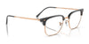 Ray-Ban NEW CLUBMASTER RX7216 Eyeglasses / Beige On Gold №8471 / Size 51