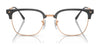 Ray-Ban NEW CLUBMASTER RX7216 Eyeglasses / Beige On Gold №8471 / Size 51