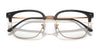 Ray-Ban NEW CLUBMASTER RX7216 Eyeglasses / Beige On Gold №8471 / Size 51