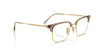 Ray-Ban NEW CLUBMASTER RX7216 Eyeglasses / Beige On Gold №8471 / Size 51