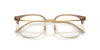 Ray-Ban NEW CLUBMASTER RX7216 Eyeglasses / Beige On Gold №8471 / Size 51