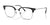 Ray-Ban NEW CLUBMASTER RX7216F Eyeglasses | Size 53 / Black On Silver №2000