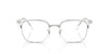 Ray-Ban NEW CLUBMASTER RX7216F Eyeglasses | Size 53 / Black On Silver №2000