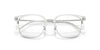 Ray-Ban NEW CLUBMASTER RX7216F Eyeglasses | Size 53 / Black On Silver №2000