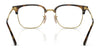 Ray-Ban NEW CLUBMASTER RX7216F Eyeglasses | Size 53 / Black On Silver №2000