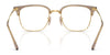 Ray-Ban NEW CLUBMASTER RX7216F Eyeglasses | Size 53 / Black On Silver №2000