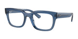 Ray-Ban CHAD RX7217F Eyeglasses Transparent Dark Blue