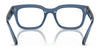 Ray-Ban CHAD RX7217F Eyeglasses | Size 54 / Transparent Dark Blue №8266