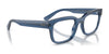Ray-Ban CHAD RX7217F Eyeglasses | Size 54 / Transparent Dark Blue №8266