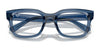 Ray-Ban CHAD RX7217F Eyeglasses | Size 54 / Transparent Dark Blue №8266