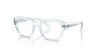 Ray-Ban LEONID RX7225 Eyeglasses / Transparent Light Blue №8319 / Size 52