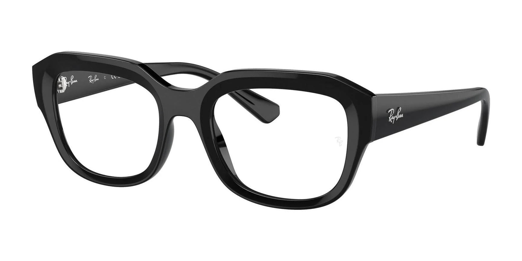 Ray-Ban LEONID RX7225F Eyeglasses Black