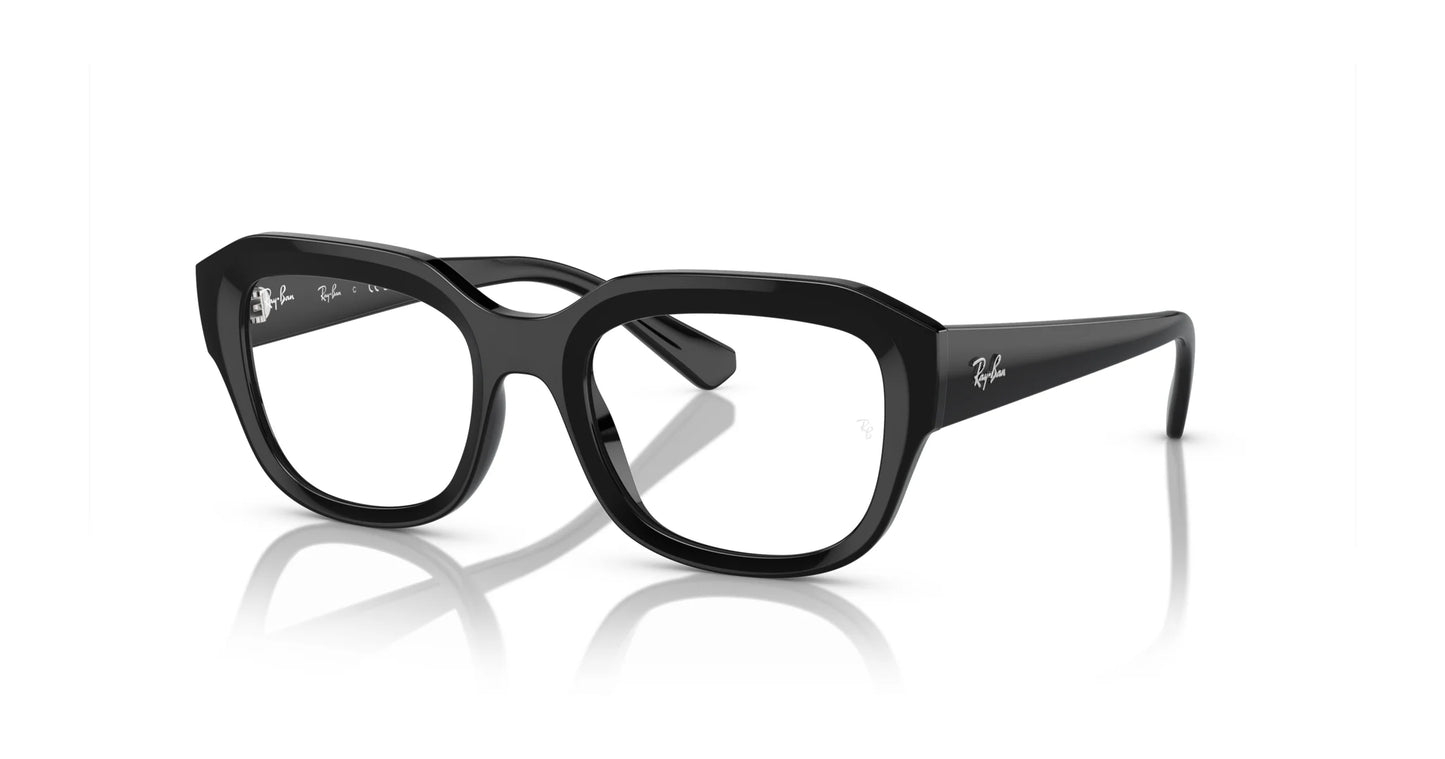 Ray-Ban LEONID RX7225F Eyeglasses Black