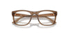 Ray-Ban RX7228F Eyeglasses | Size 55 / Transparent Light Brown №8198