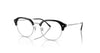 Ray-Ban RX7229 Eyeglasses / Black On Silver №2000 / Size 51