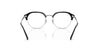 Ray-Ban RX7229 Eyeglasses / Black On Silver №2000 / Size 51