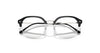 Ray-Ban RX7229 Eyeglasses / Black On Silver №2000 / Size 51