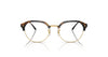 Ray-Ban RX7229 Eyeglasses / Black On Silver №2000 / Size 51